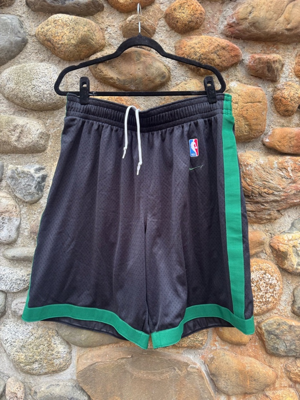Vintage Nike Boston Mesh Basketball Shorts